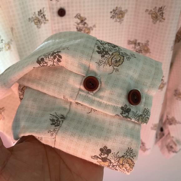 Kennington California Ltd 70s Mickey Mouse Minnie Mouse Button up shirt - Picture 7 of 10